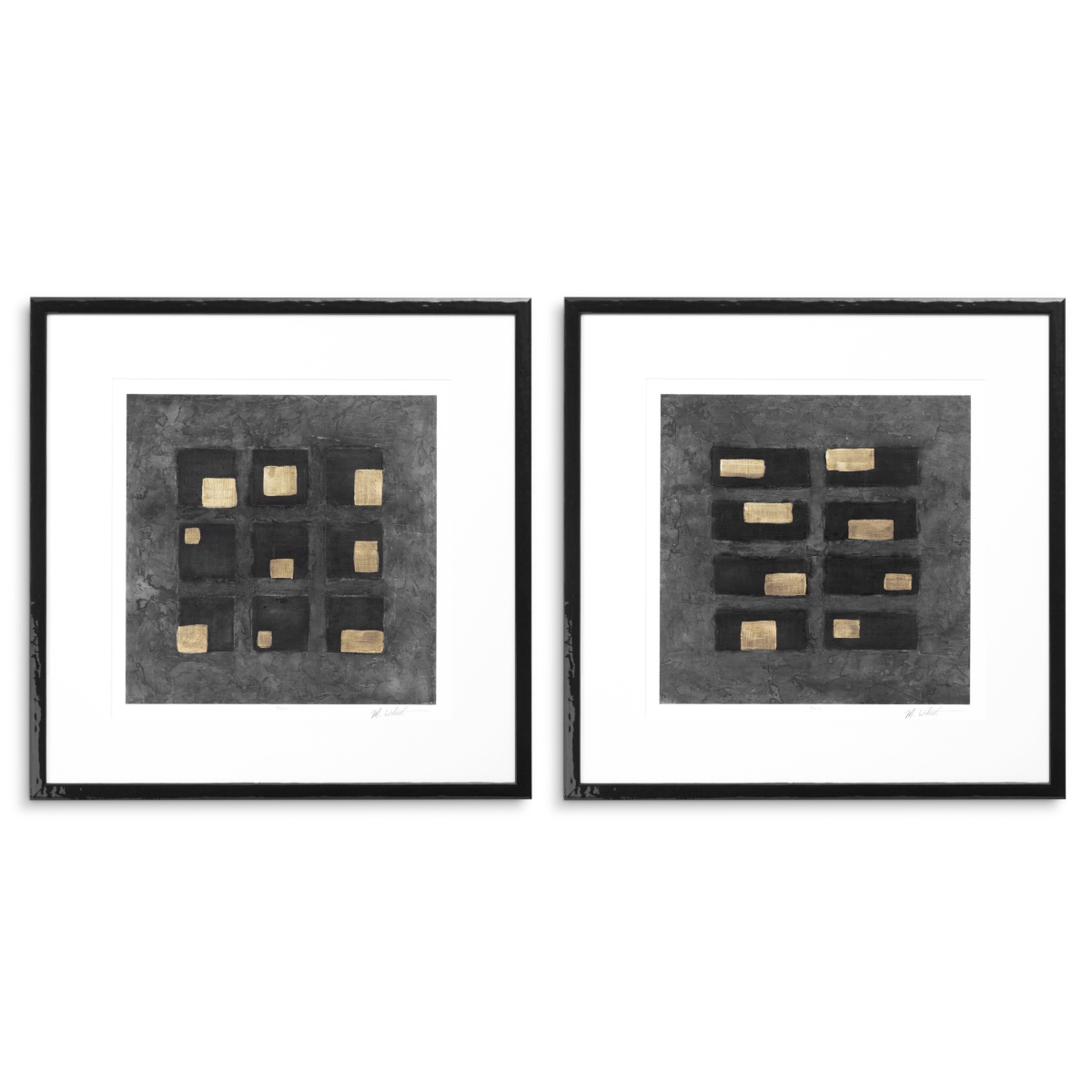 Картина Washed Black Squares, фото 1
